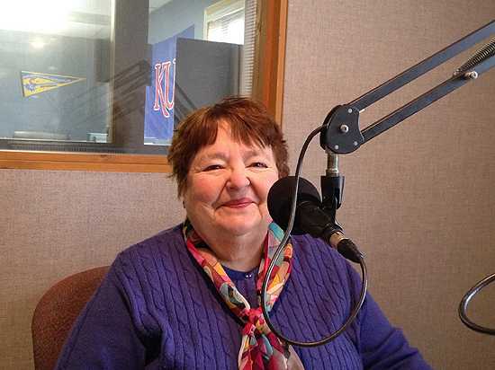Clenece Hills, host of the morning radio program "Timeline" on KLWN-AM 1350 in Lawrence, Kansas.