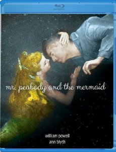 The Blu-ray Disc cover of "Mr. Peabody and the Mermaid" via Olive Films.